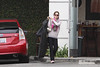 Eliza Dushku & her Toyota Prius