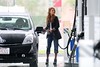 Shenae Grimes and her Toyota Prius